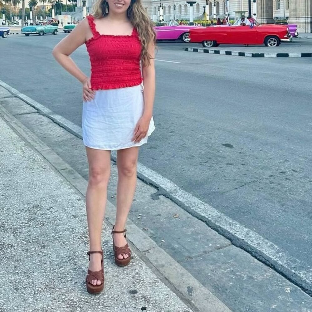 Old Navy White Skort